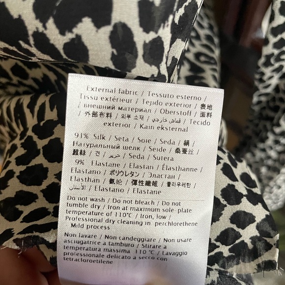 RED VALENTINEO Silk Dress Size 44 - Picture 9 of 9